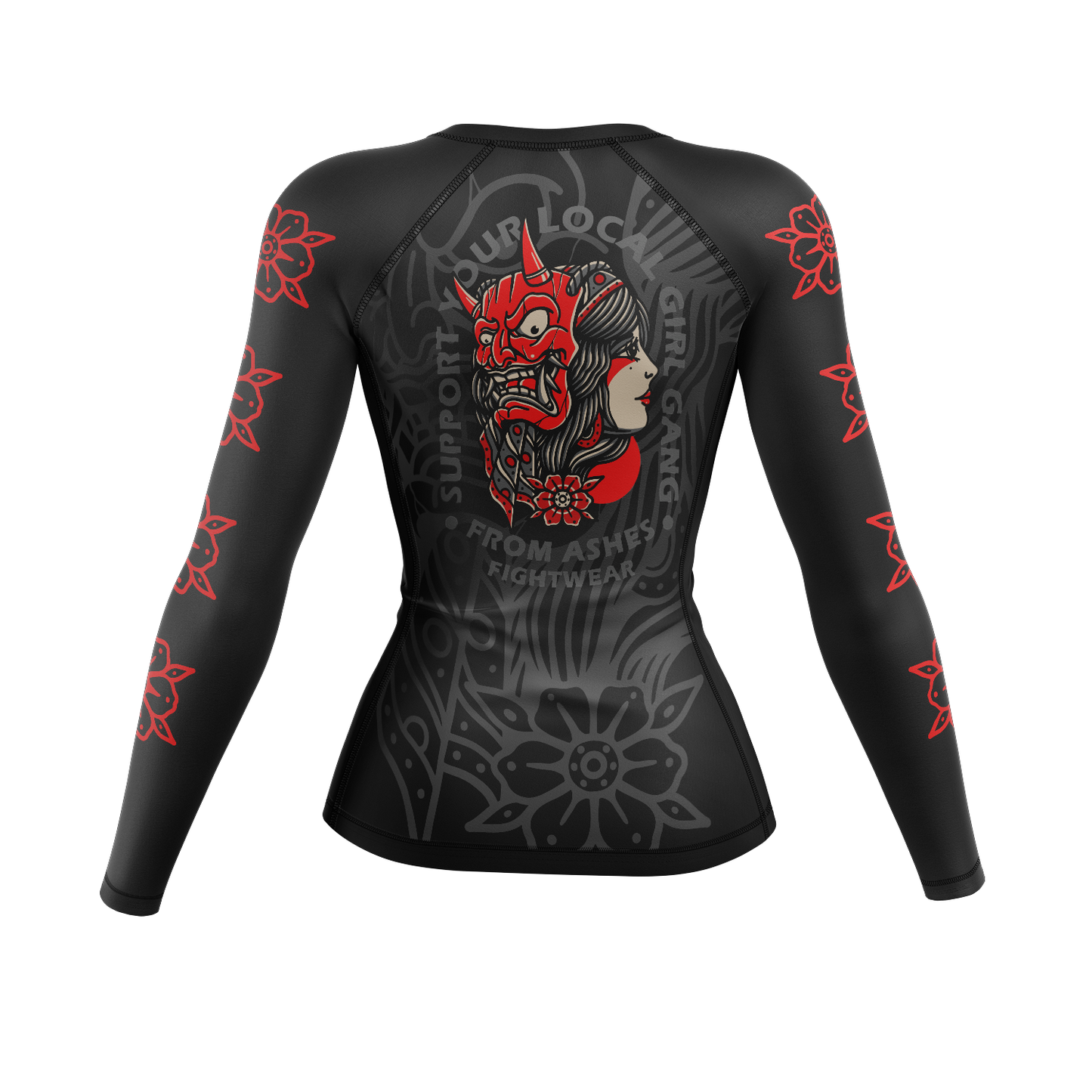 Women's Fit Girl Gang Ranked Rashguard