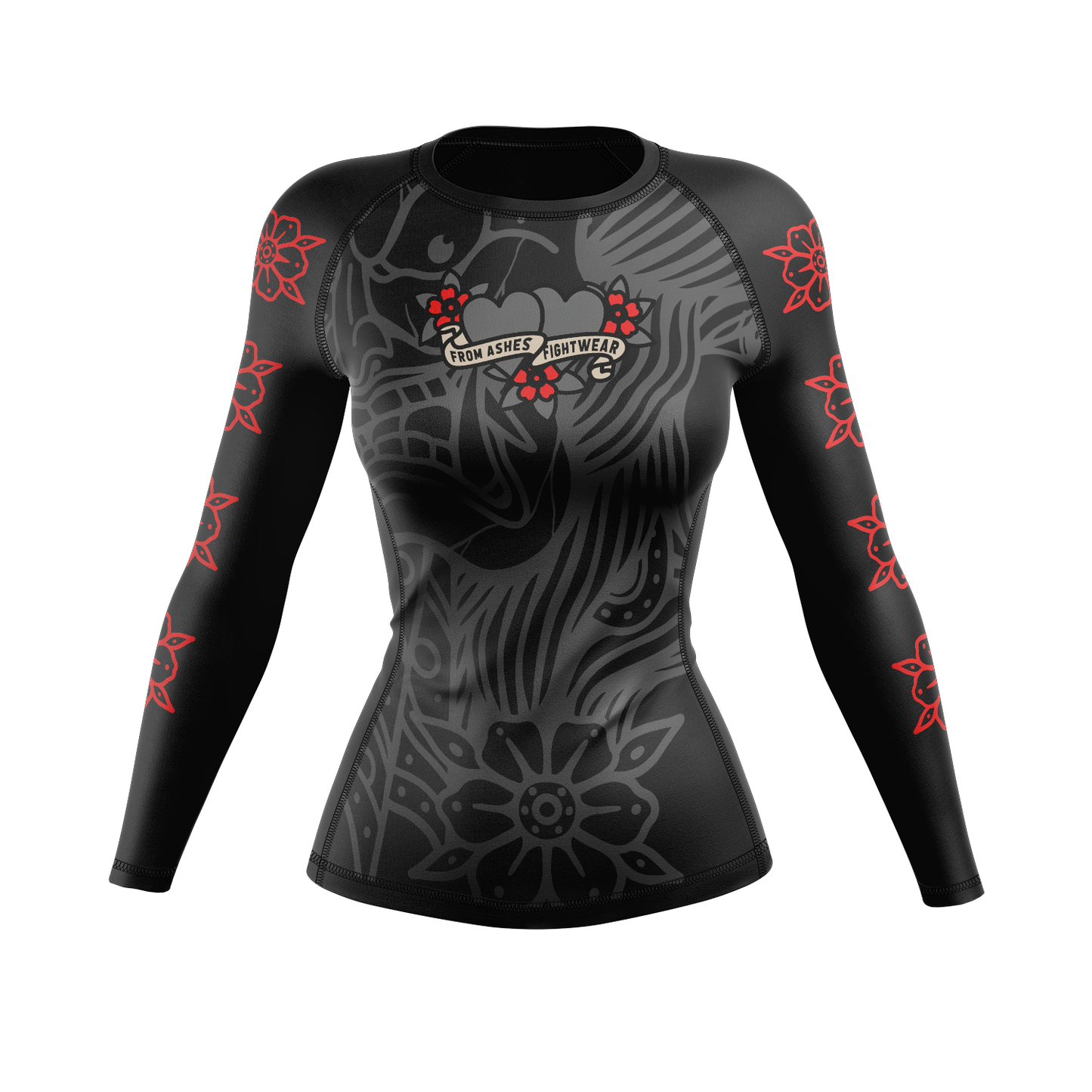 Women's Fit Girl Gang Ranked Rashguard