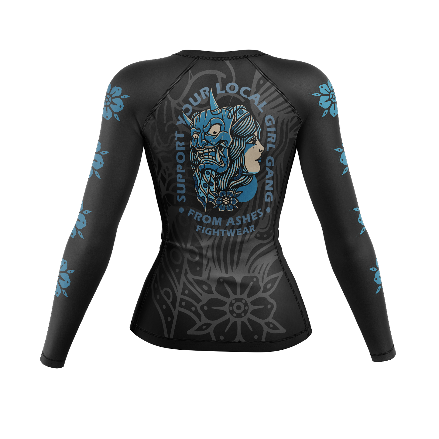 Women's Fit Girl Gang Ranked Rashguard