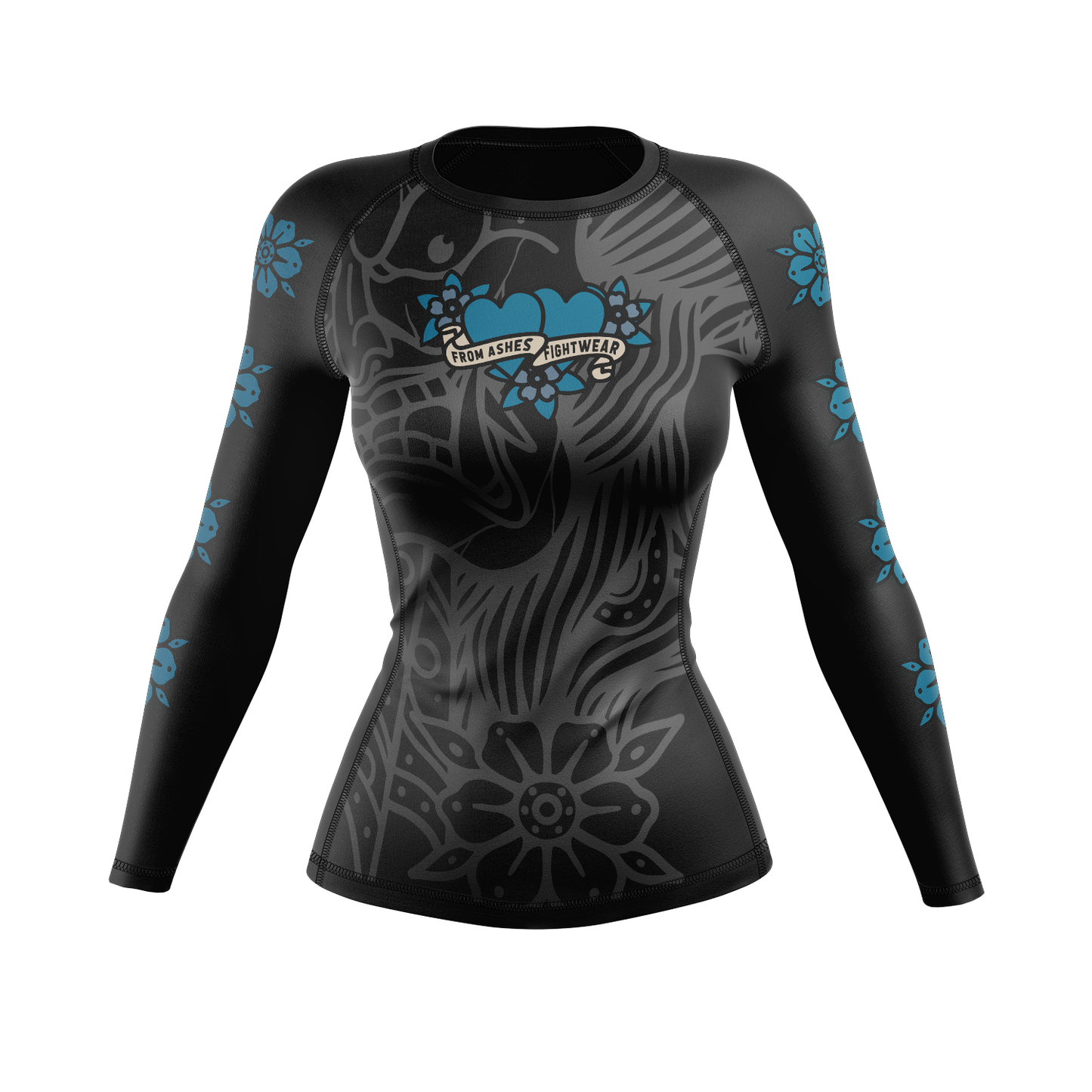 Women's Fit Girl Gang Ranked Rashguard