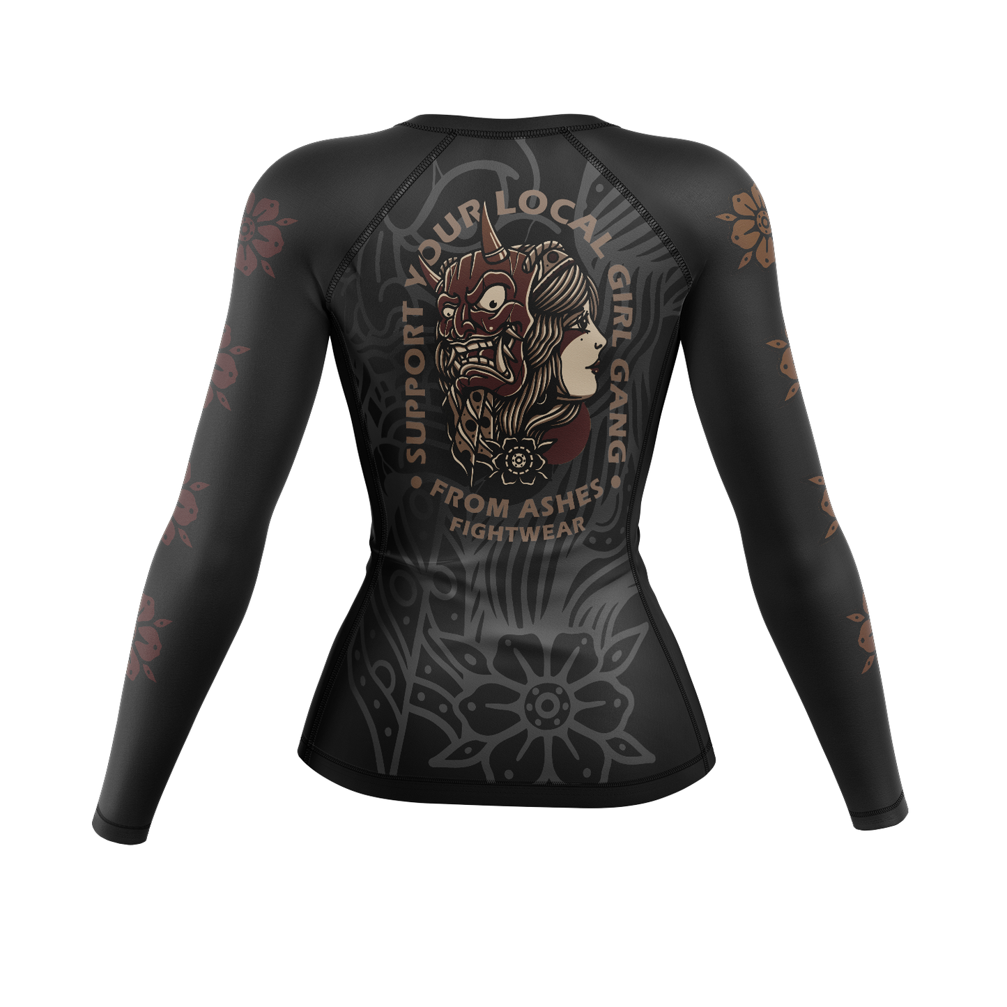 Women's Fit Girl Gang Ranked Rashguard