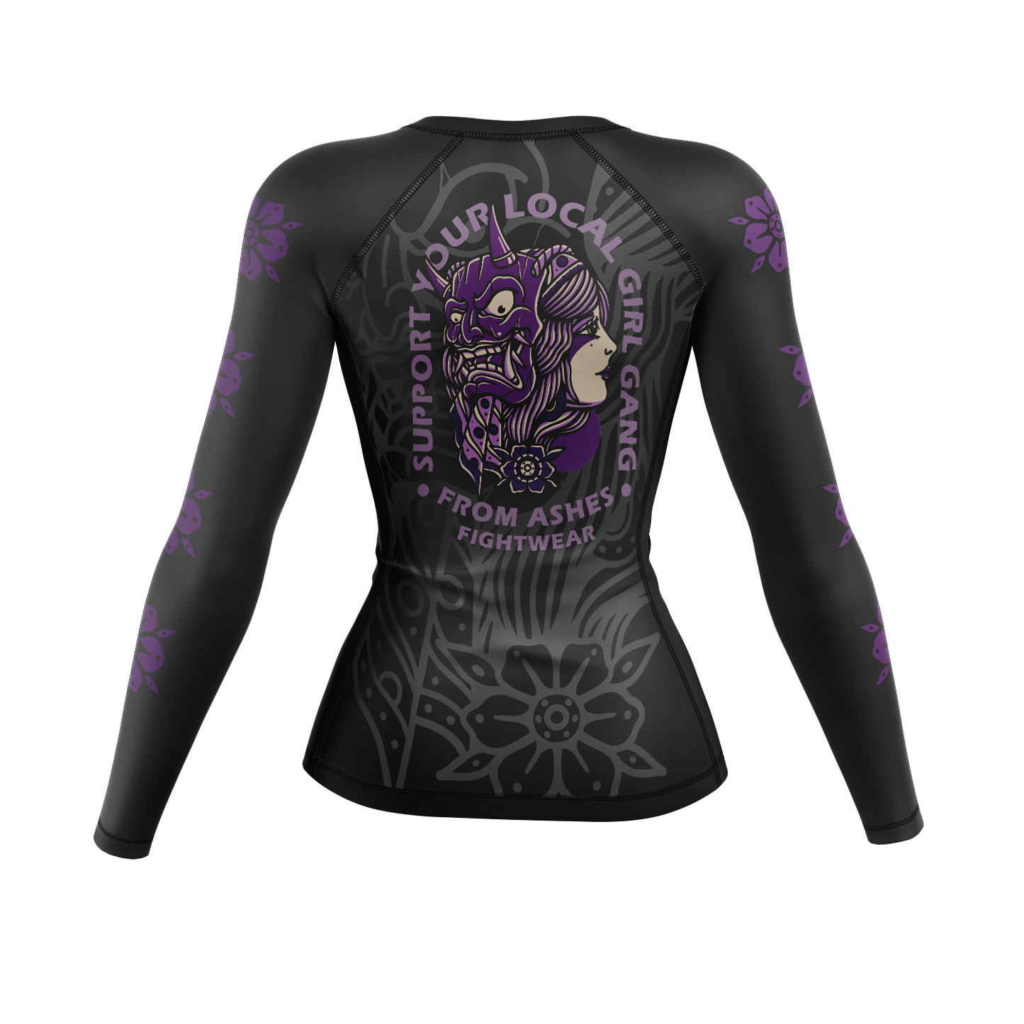 Women's Fit Girl Gang Ranked Rashguard