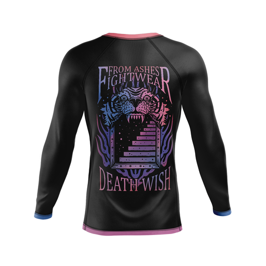 Men's Gradient Death Wish Rashguard