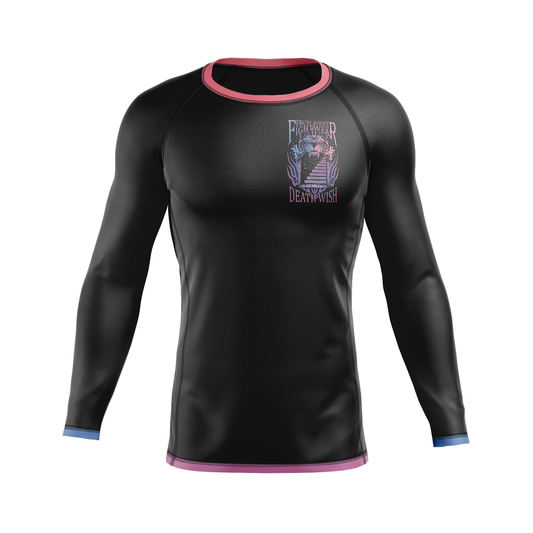 Men's Gradient Death Wish Rashguard